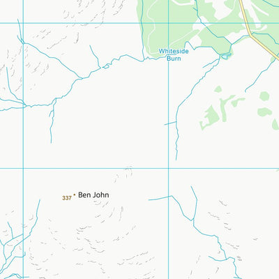 UK Topographic Maps Dumfries and Galloway (NX55) digital map