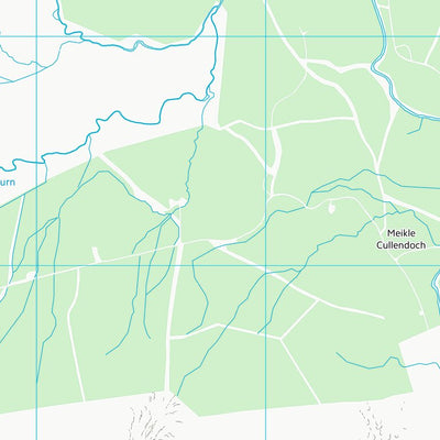 UK Topographic Maps Dumfries and Galloway (NX56) digital map