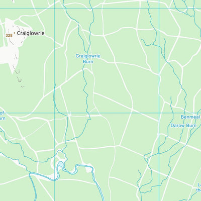 UK Topographic Maps Dumfries and Galloway (NX56) digital map