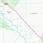 UK Topographic Maps Dumfries and Galloway (NX59) digital map