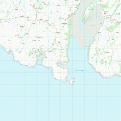UK Topographic Maps Dumfries and Galloway (NX64) digital map