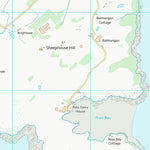 UK Topographic Maps Dumfries and Galloway (NX64) digital map