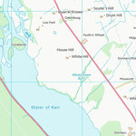 UK Topographic Maps Dumfries and Galloway (NX67) digital map