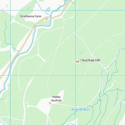 UK Topographic Maps Dumfries and Galloway (NX69) digital map
