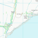 UK Topographic Maps Dumfries and Galloway (NX74) digital map