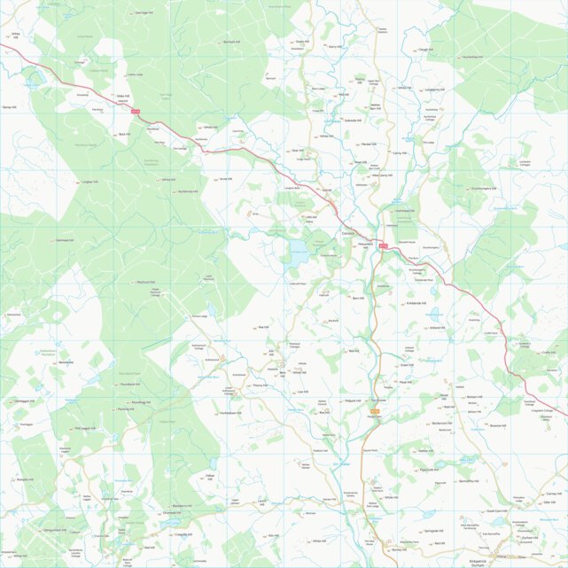Dumfries and Galloway (NX77) Map by UK Topographic Maps | Avenza Maps