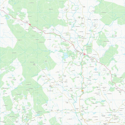 UK Topographic Maps Dumfries and Galloway (NX77) digital map