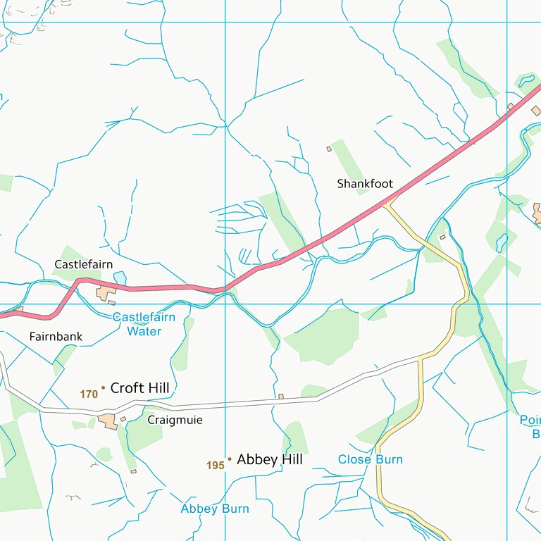 Dumfries and Galloway (NX78) Map by UK Topographic Maps | Avenza Maps