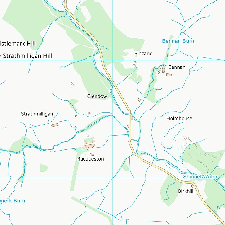 Dumfries and Galloway (NX79) Map by UK Topographic Maps | Avenza Maps