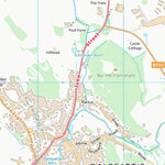 UK Topographic Maps Dumfries and Galloway (NX86) digital map
