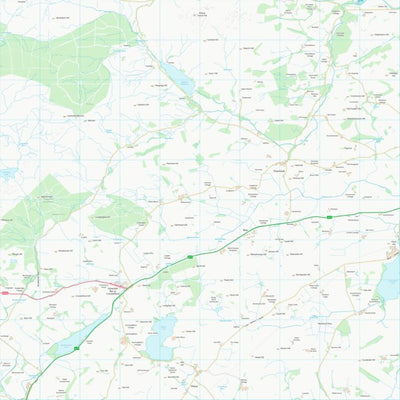UK Topographic Maps Dumfries and Galloway (NX87) digital map