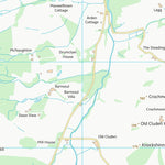 UK Topographic Maps Dumfries and Galloway (NX87) digital map