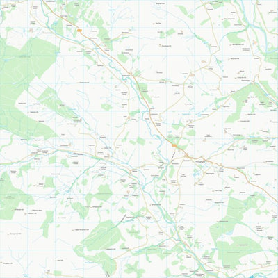 UK Topographic Maps Dumfries and Galloway (NX88) digital map