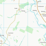 UK Topographic Maps Dumfries and Galloway (NX88) digital map