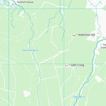 UK Topographic Maps Dumfries and Galloway (NX96) digital map