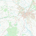 UK Topographic Maps Dumfries and Galloway (NX97) digital map