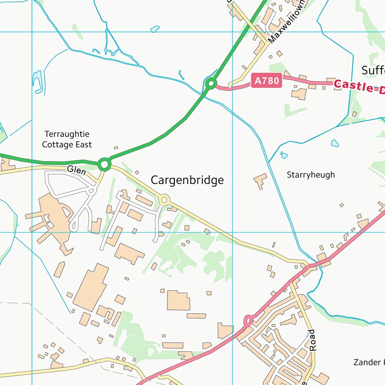 Dumfries and Galloway (NX97) Map by UK Topographic Maps | Avenza Maps