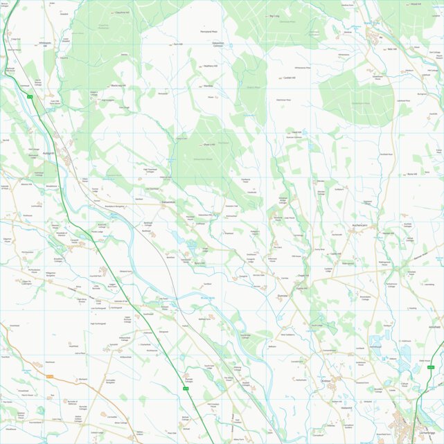 Dumfries and Galloway (NX98) Map by UK Topographic Maps | Avenza Maps