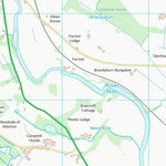 UK Topographic Maps Dumfries and Galloway (NX98) digital map