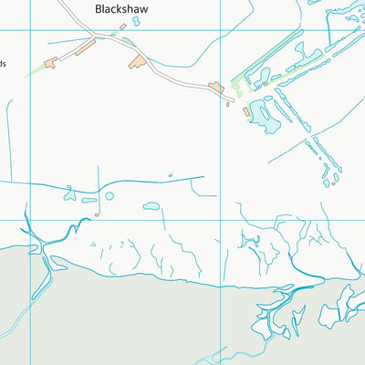 UK Topographic Maps Dumfries and Galloway (NY06) digital map