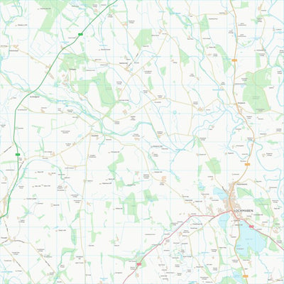 UK Topographic Maps Dumfries and Galloway (NY08) digital map