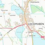 UK Topographic Maps Dumfries and Galloway (NY08) digital map