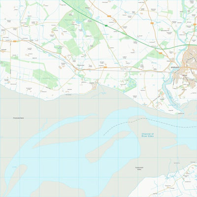 UK Topographic Maps Dumfries and Galloway (NY16) digital map