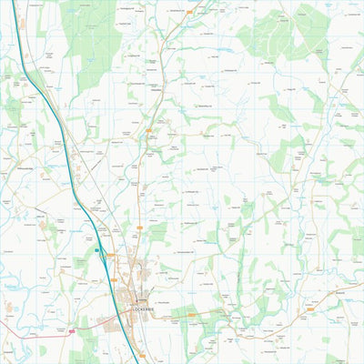 UK Topographic Maps Dumfries and Galloway (NY18) digital map