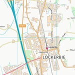 UK Topographic Maps Dumfries and Galloway (NY18) digital map
