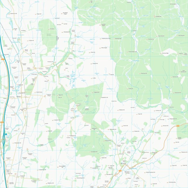 Dumfries and Galloway (NY19) Map by UK Topographic Maps | Avenza Maps