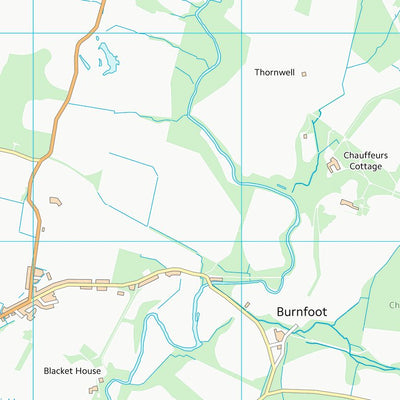 UK Topographic Maps Dumfries and Galloway (NY27) digital map