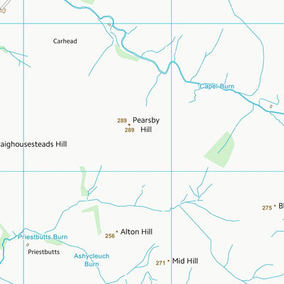 UK Topographic Maps Dumfries and Galloway (NY28) digital map