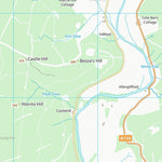 UK Topographic Maps Dumfries and Galloway (NY29) digital map