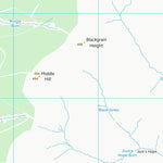 UK Topographic Maps Dumfries and Galloway (NY39) digital map