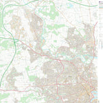 UK Topographic Maps Dyce/Bucksburn/Danestone Ward 1 (1:10,000) digital map