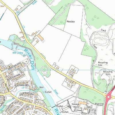 UK Topographic Maps Dyce/Bucksburn/Danestone Ward 1 (1:10,000) digital map