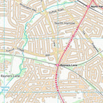 UK Topographic Maps Ealing London Boro (TQ18) digital map