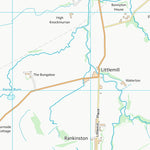 UK Topographic Maps East Ayrshire (NS41) digital map