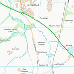 UK Topographic Maps East Ayrshire (NS51) digital map