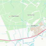 UK Topographic Maps East Ayrshire (NS62) digital map