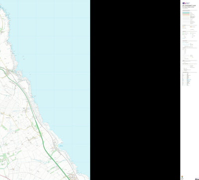 UK Topographic Maps East Berwickshire Ward 4 (1:10,000) digital map
