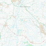 UK Topographic Maps East Cambridgeshire District (TL57) digital map
