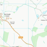 UK Topographic Maps East Cambridgeshire District (TL65) digital map