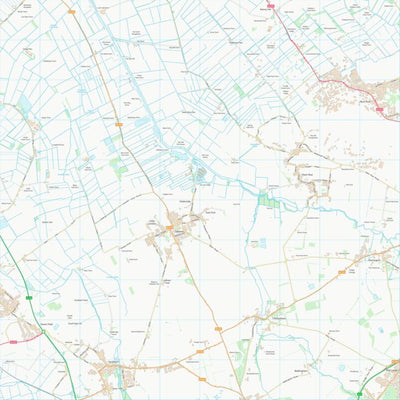UK Topographic Maps East Cambridgeshire District (TL67) digital map