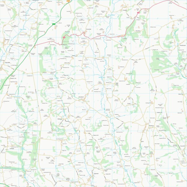 East Devon District (ST20) Map by UK Topographic Maps | Avenza Maps