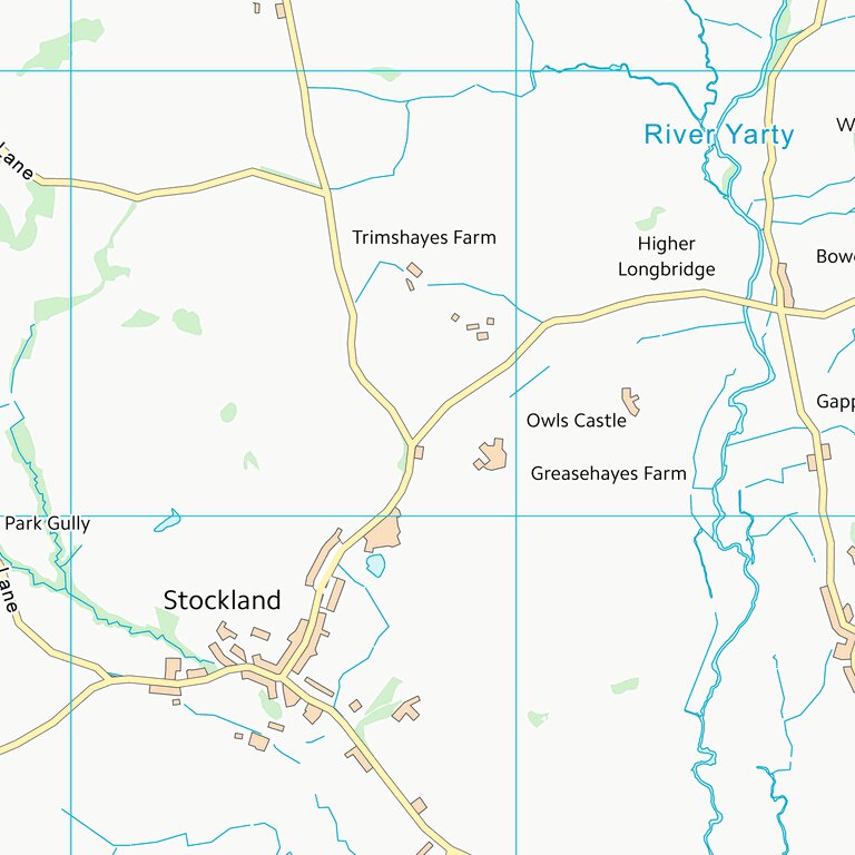 St20 Map East Devon District (ST20) Map by UK Topographic Maps | Avenza Maps