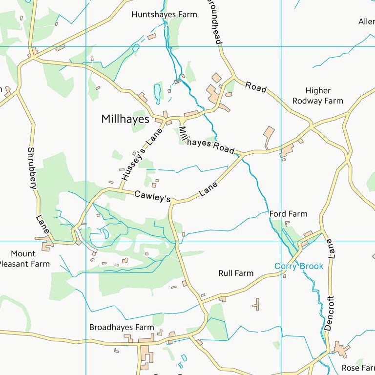 St20 Map East Devon District (ST20) Map by UK Topographic Maps | Avenza Maps