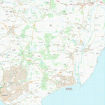 UK Topographic Maps East Devon District (SY08) digital map