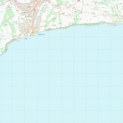 UK Topographic Maps East Devon District (SY18) digital map
