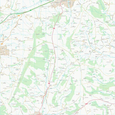 UK Topographic Maps East Devon District (SY19) digital map